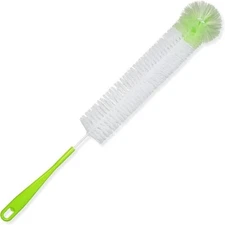 LiKee Super-Long 18" Bottle Cleaning Brush, Extra-Large 2.5” Wide Cleaner, Flexi