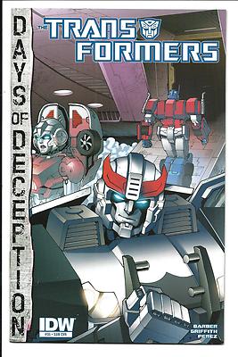 TRANSFORMERS # 35 - SUB CVR (DAYS OF DECEPTION, NOV 2014) NM NEW