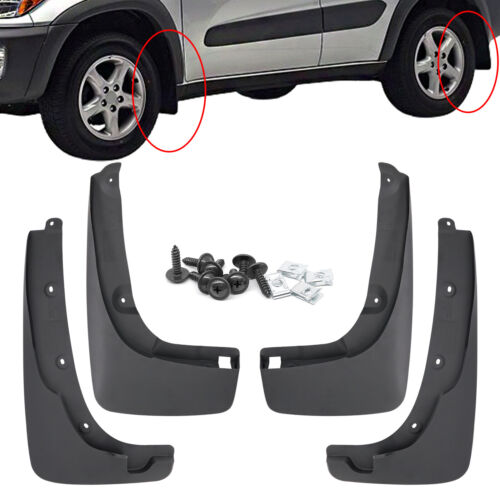 Juego de 4 guardabarros guardabarros guardabarros para Toyota RAV4 2001 2002 2003 04 05 2001 - Imagen 8 de 8