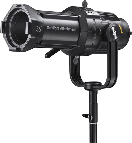 Godox LED Light VSA-36K Focalize Conical Snoot Optical Bowens Mount WithGOBO Set - Picture 12 of 12
