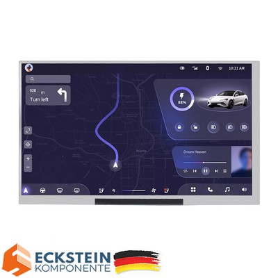 WaveShare 7'' IPS Integrated Display 1024x600 mit Zubehör für RPi Jetson Nano PC