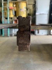 124” Dual Sided Bottom V Die And Offset V Used Tooling 