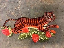 Tiger Head Patch Large gucci style IRON ON