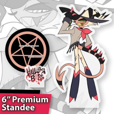 NEW 2022 Helluva Boss STRIKER 6'' Official Acrylic Standee Vivziepop Discontinued