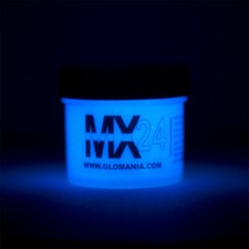 BLUE MX24 Extreme Glow in the Dark Paint Day Invisible 2oz