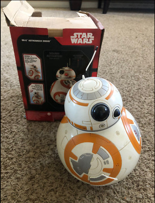 Disneyland Star Wars BB-8 Astromech Droid Toy 17+ Sound Effects 10'' 