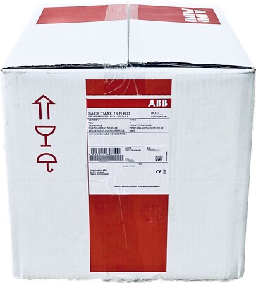 NEW ABB SACE Tmax T6N 800 T6N800BW Circuit Breaker PR221DS-LS/I, 800