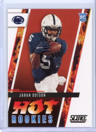 2022 Puntuación Jahan Dotson Hot Rookies - Washington Commanders - Imagen 1 de 2