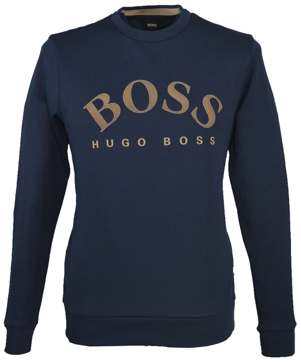 Hugo Boss Men s Salbo Crew Neck Sweatshirt 50430547 eBay