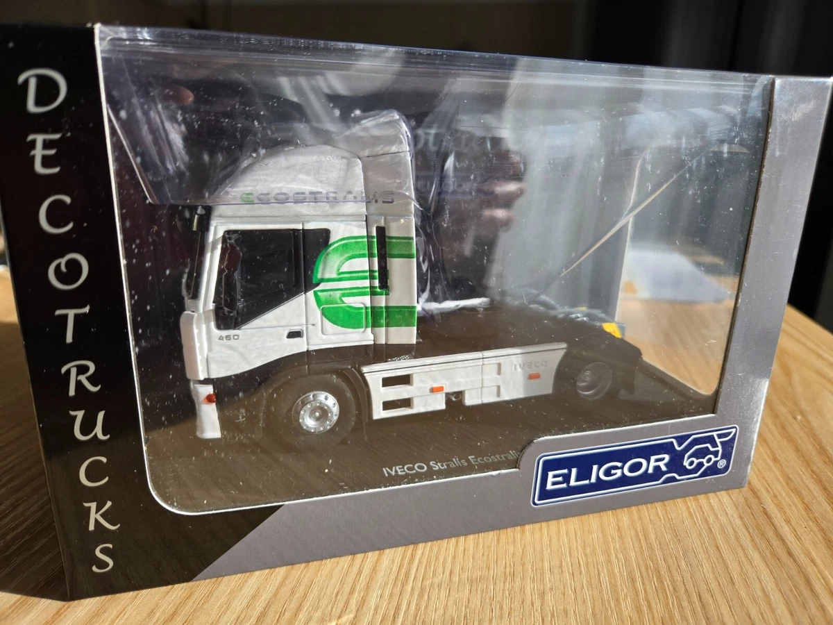 TRACTEUR IVECO STRALIS XP NOIR BRILLANT ELIGOR 1/43 Ref 116500 EUR 73,50 - FR