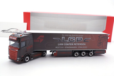 Scania CS 20 HD Kühlkoffer-Sattelzug TSU Bode - 1:87 - Herpa (313056)