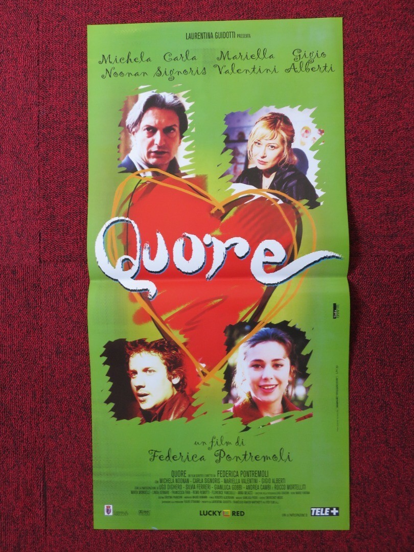 Locandina originale film Quore (2002) - Regia di Federica Pontremoli