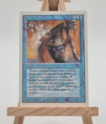 Power Leak Revised - 3. Edition Magic Karte englisch (Kraftleck) 