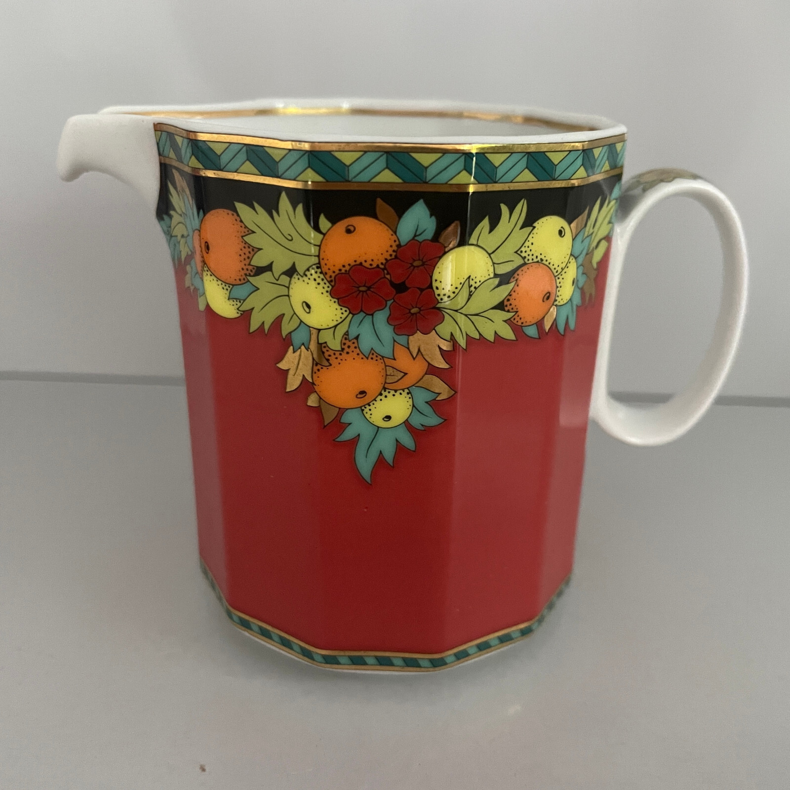 VERSACE Le Roi Soleil CREAMER 3 1/8 inch Rosenthal Milchkännchen 8,5 cm NEW BOX
