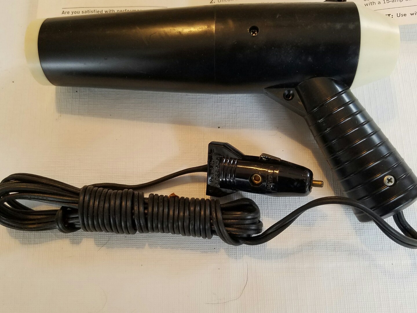 Vintage NOS Auto Accessory. OSROW Blast-Off Jet Age Windshield De-Icer Works B25