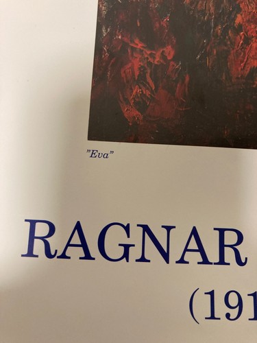 Ragnar Johansson (1913-1997) Exhibition Poster - Grenen Kunstmuseum 33x49cm - Picture 5 of 10