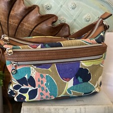 Relic Crossbody Purse Canvas Vegan Leather Vintage Handbag *You Are My Sunshine