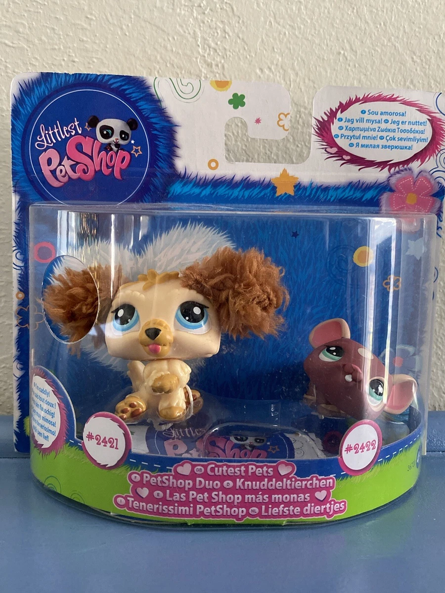 Authentic Littlest Pet Shop LPS Cutest Pets 2421 2422 Labradoodle
