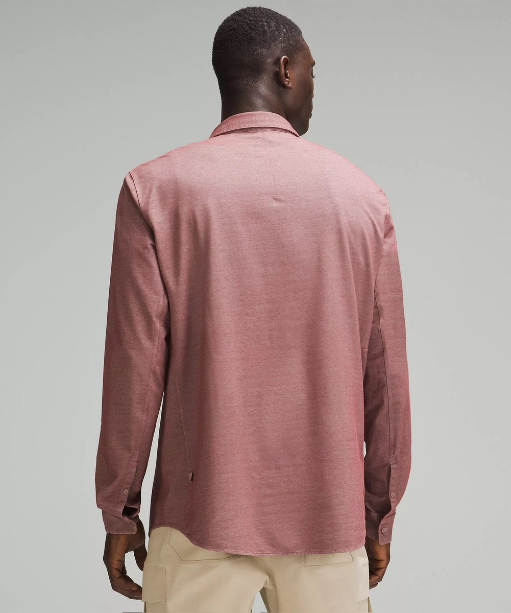 【lululemon】lululemon Evolution 長袖シャツ Lululemon Commission Long Sleeve Shirt - Green Fern Enzyme