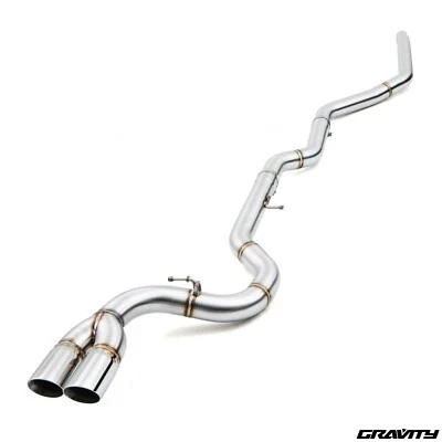 GRAVITY PERFORMANCE SISTEMA DE ESCAPE DEPORTIVO TRASERO GATO 2.75" BMW SERIE 1 E87 118D 120D 03-07