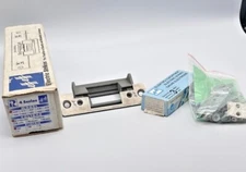 Electric Strike by Rutherford Controls, Model 4104, 8-16VAC, 32D Satin Chrome