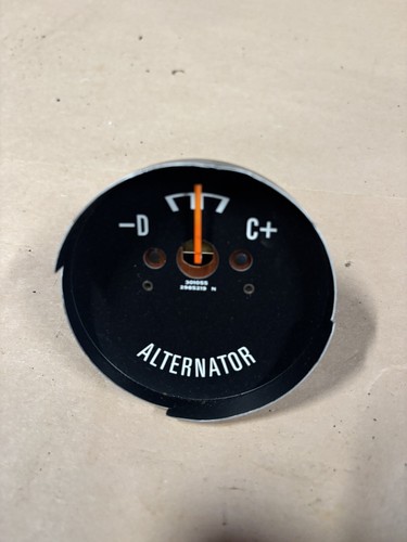 71 72 73 74 Mopar B Body Rallye Dash Alt Amp Gauge 2985219 Dodge Plymouth