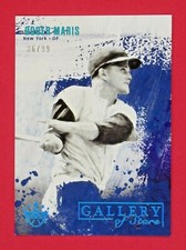 2021 Diamond Kings Roger Maris 36/99 Gallery of Stars Holo Blue #7 Yankees