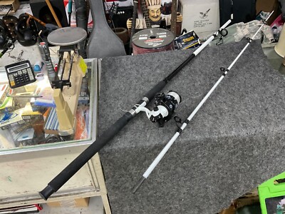 Tsunami Tsspe5000 TSUNAMI SPEAR 8” PIECE SPINNING ROD TSSPE 5000 REEL