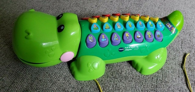 vtech pull and learn alligator