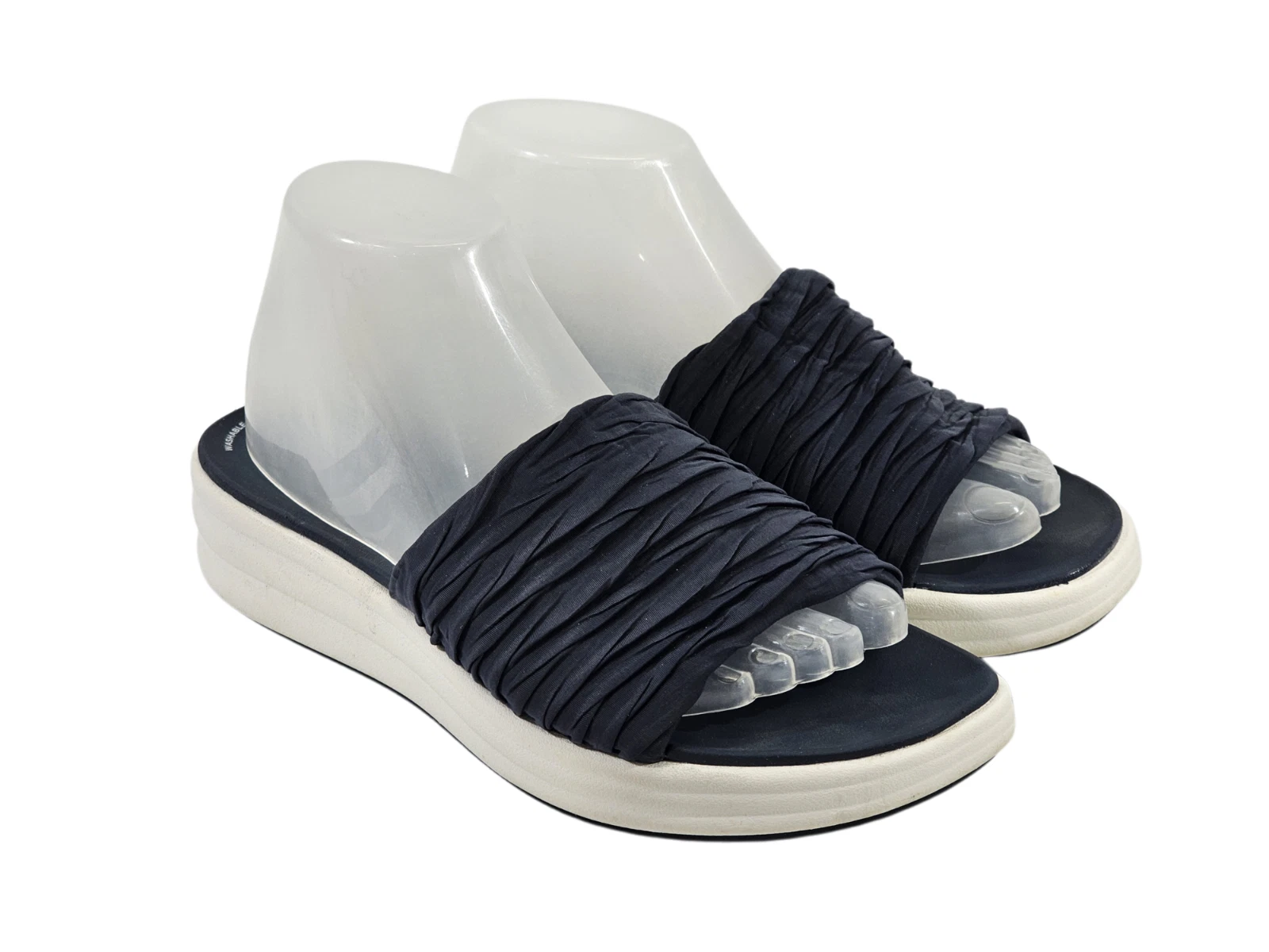 WN sandalo infradito donna 8 5 Clarks drift petal slide slip on spiaggia piscina us intime ottimeioni