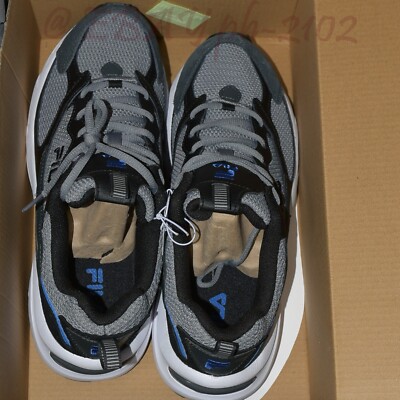 Fila Shoes Mens 8.5 Athletic Trainers Envizion Running Active Comfort Lace Up Fila Men main image 2