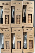 Stila Stay All Day Foundation, Concealer & Brush Kit, 1 oz. - CHOOSE SHADE!