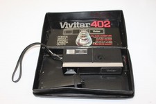Vintage Vivitar 402 Point Shoot Pocket Camera in box as shown