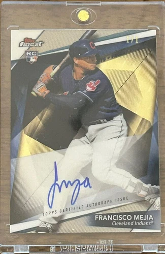 2018 Topps Finest Finest Firsts SuperFractor Francisco Mejia Autograph RC  #1/1