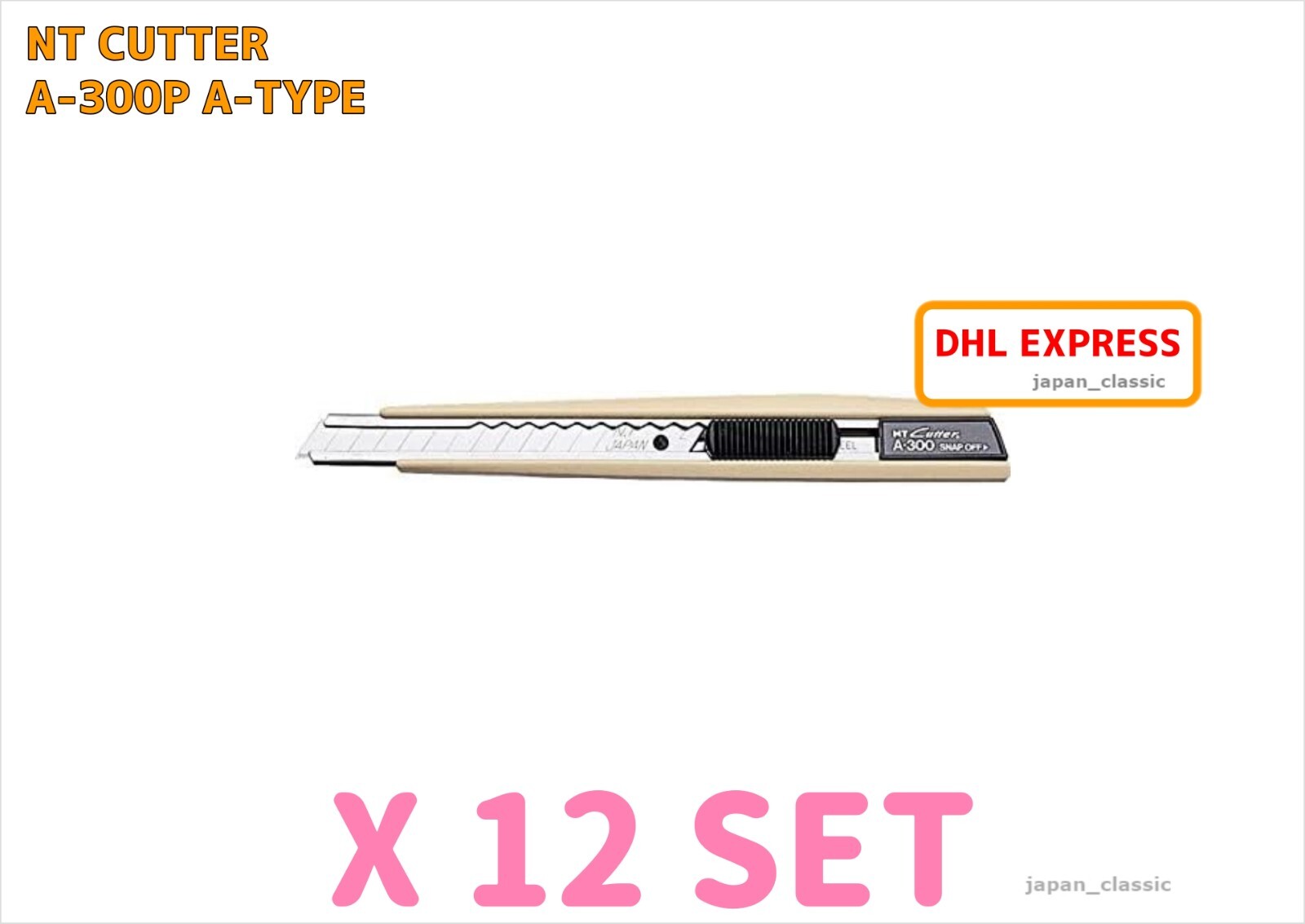 A-type Blade Japan X 12 Set