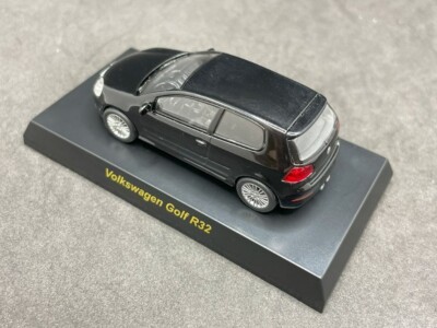 Kyosho 1/64 Volkswagen collection Golf R32 black diecast model car