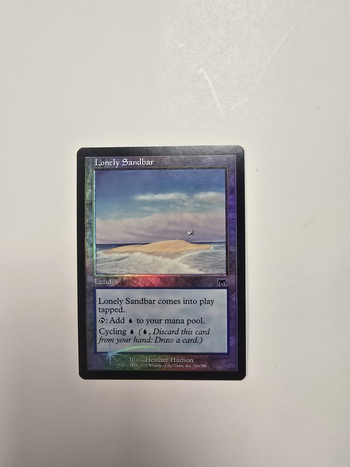 Lonely Sandbar 320 MTG FOIL Onslaught Magic the Gathering 2002 NM #2