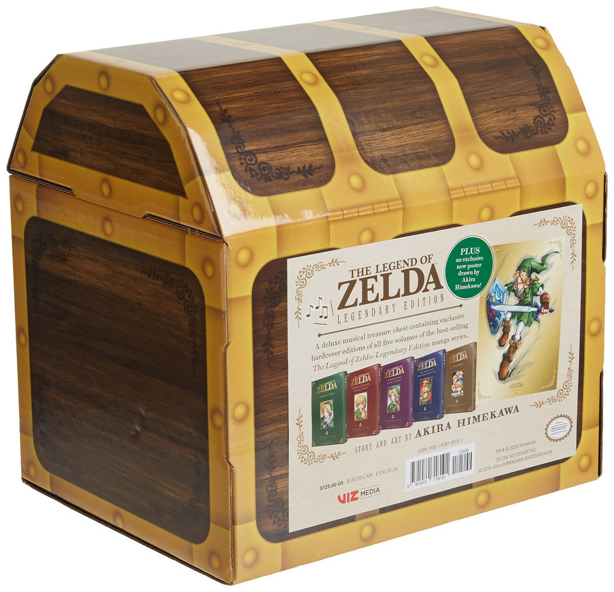 The Legend of Zelda Legendary Edition Manga Box Set