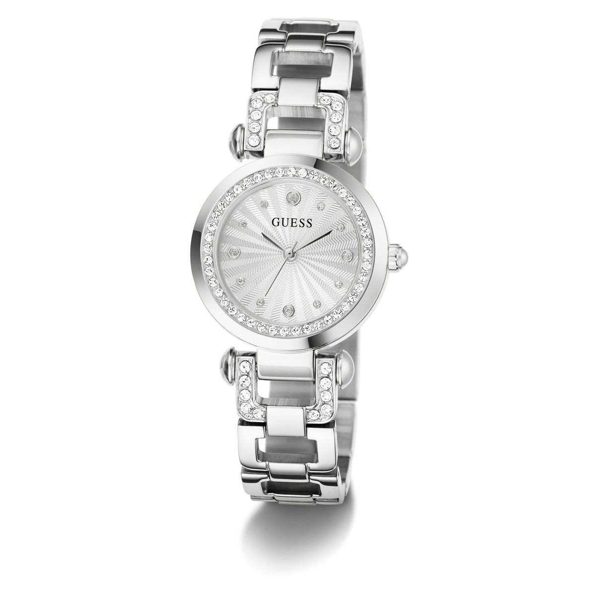 Guess Ginger Horse-bit Chain Silver Tone Ladies Watch Guess Ginger GW0869L3 | Hodinky-365.com main image 2