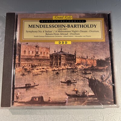 Mendelssohn Bartholdy- Symphony No 4-Midsummer Night's Dream-Return from Abroad