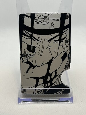 Itachi Uchiha Metal Minimalist Wallet Card Case From Naruto Shippuden Anime