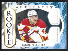 2023-24 Upper Deck Artifacts Rookies Dual Jersey Patch #197 Jakob Pelletier /399