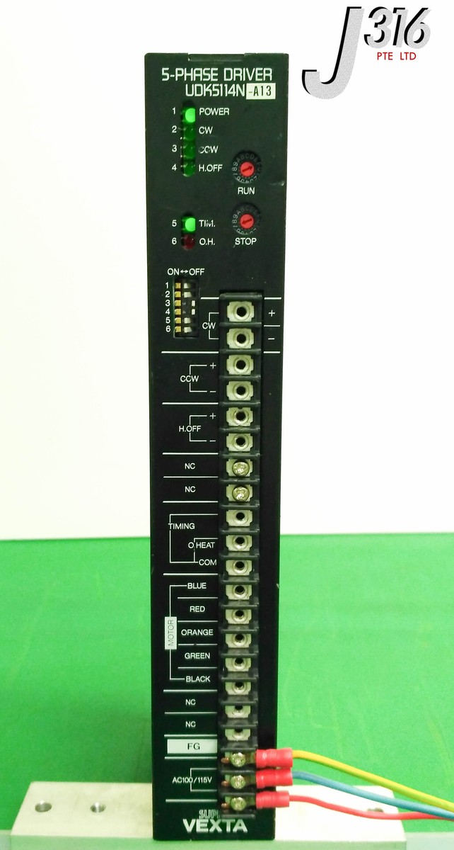 コントローラー 8012 ORIENTAL MOTOR SUPER VEXTA 5-PHASE STEPPER DRIVER UDK5114N