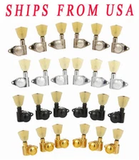 KAISH Locking Tuners Locking Tuning Pegs for Gibson Les Paul/SG/Acoustic Guitar