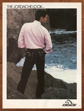 1983 Jordache Jeans Vintage Print Ad/Poster 80s Man Cave Bar Art Decor
