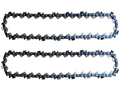 2PC 8'' KPSC 124-03 Chainsaw Chain For BLACK + DECKER LPP120B Pole Saw 34DL 04...