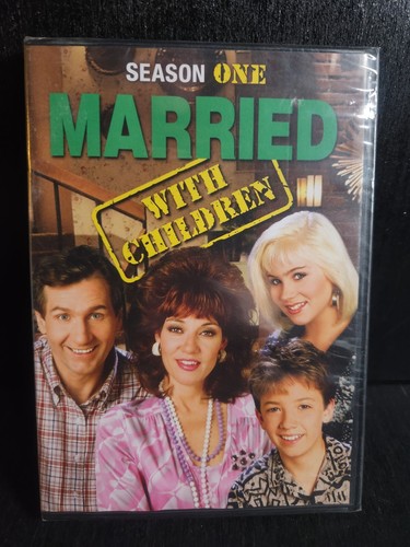 MARRIED WITH CHILDREN: COMPLETE FIRST SEASON 1 DVD NEW AND SEALED FREE SHIPPING