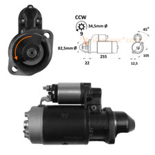 Motorino di Avviamento per Goldoni 932 Ruggerini RD220 RD278 RD952.. Valpadana 2500.. AKS4089