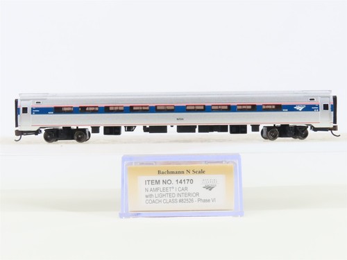 Bachmann N Spur Amfleet Reisebus #8252 - Mit Beleuchtung, Modellbahn Zubehör