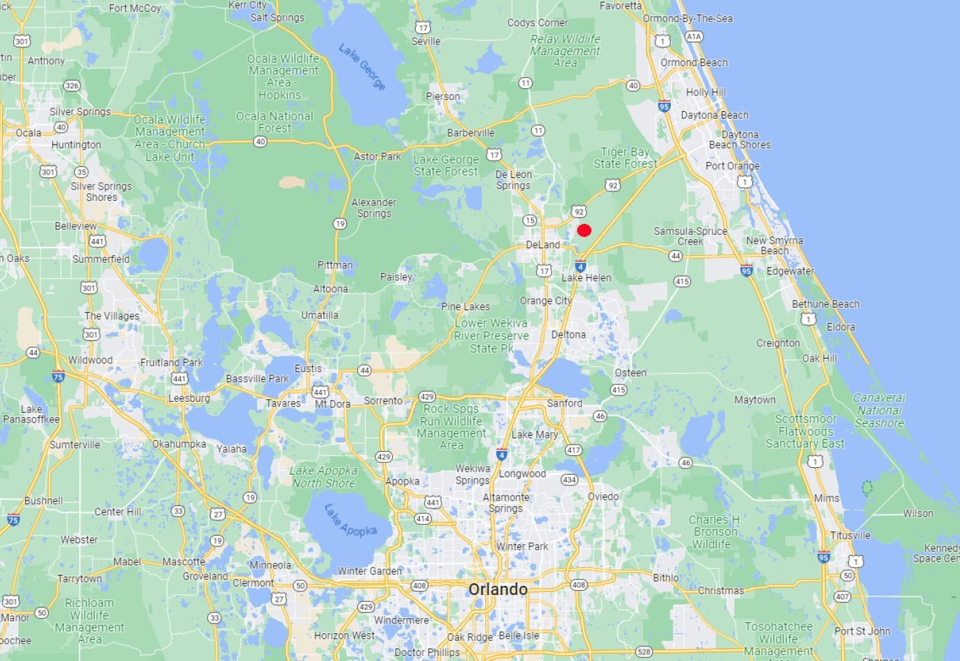 DELAND, FLORIDA 2.5 ACRES IN VOLUSIA CO NEAR DAYTONA PARK ESTATES eBay